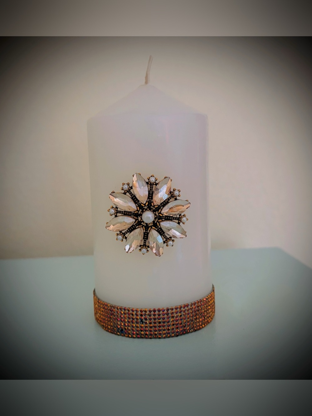 Handmade candle
